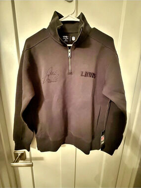 Abercrombie & Fitch Detroit Lions YPB neoKNIT MAX Half-Zip Sweatshirt